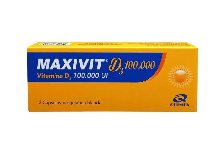 Maxivit D3 – Vitamina D3 100.000UI