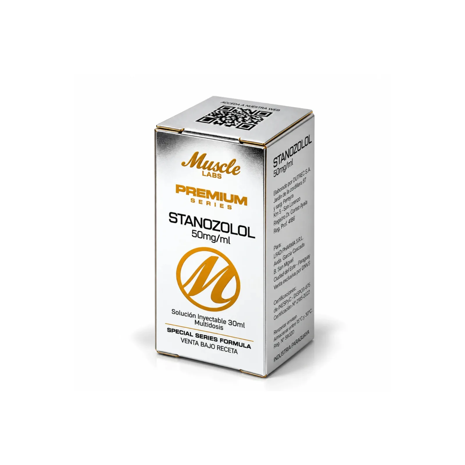 STANOZOLOL 50 mg/mL – MUSCLE LABS PREMIUM SERIES – 30 mL