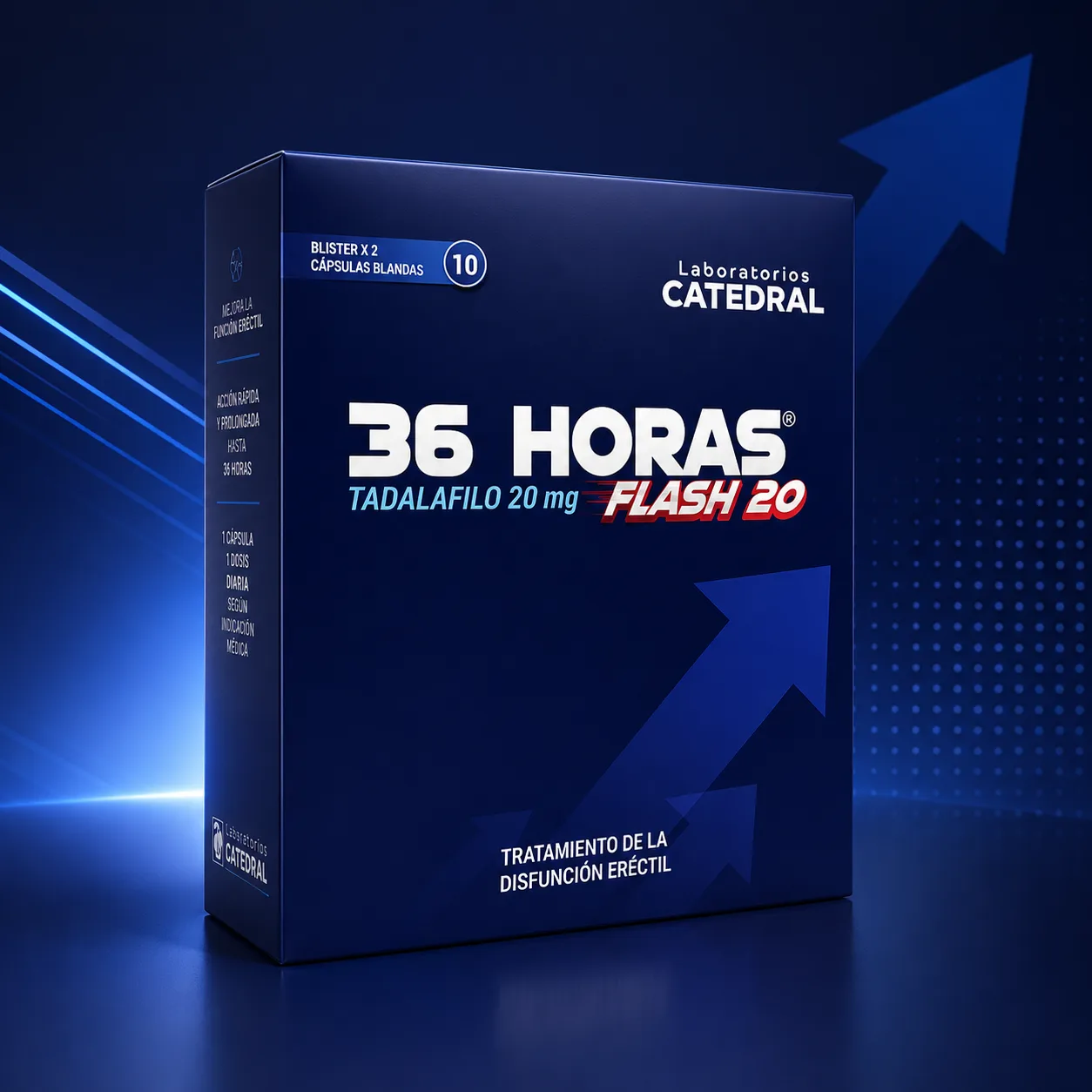 36 Horas Flash 20 – Tadalafilo 20 mg
