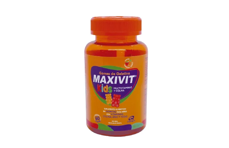 Maxivit Kids Multivitaminas + Colina