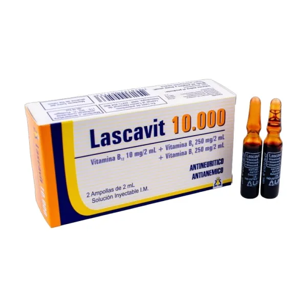 Lascavit 10.000 – Vitamina B12 + Vitamina B6
