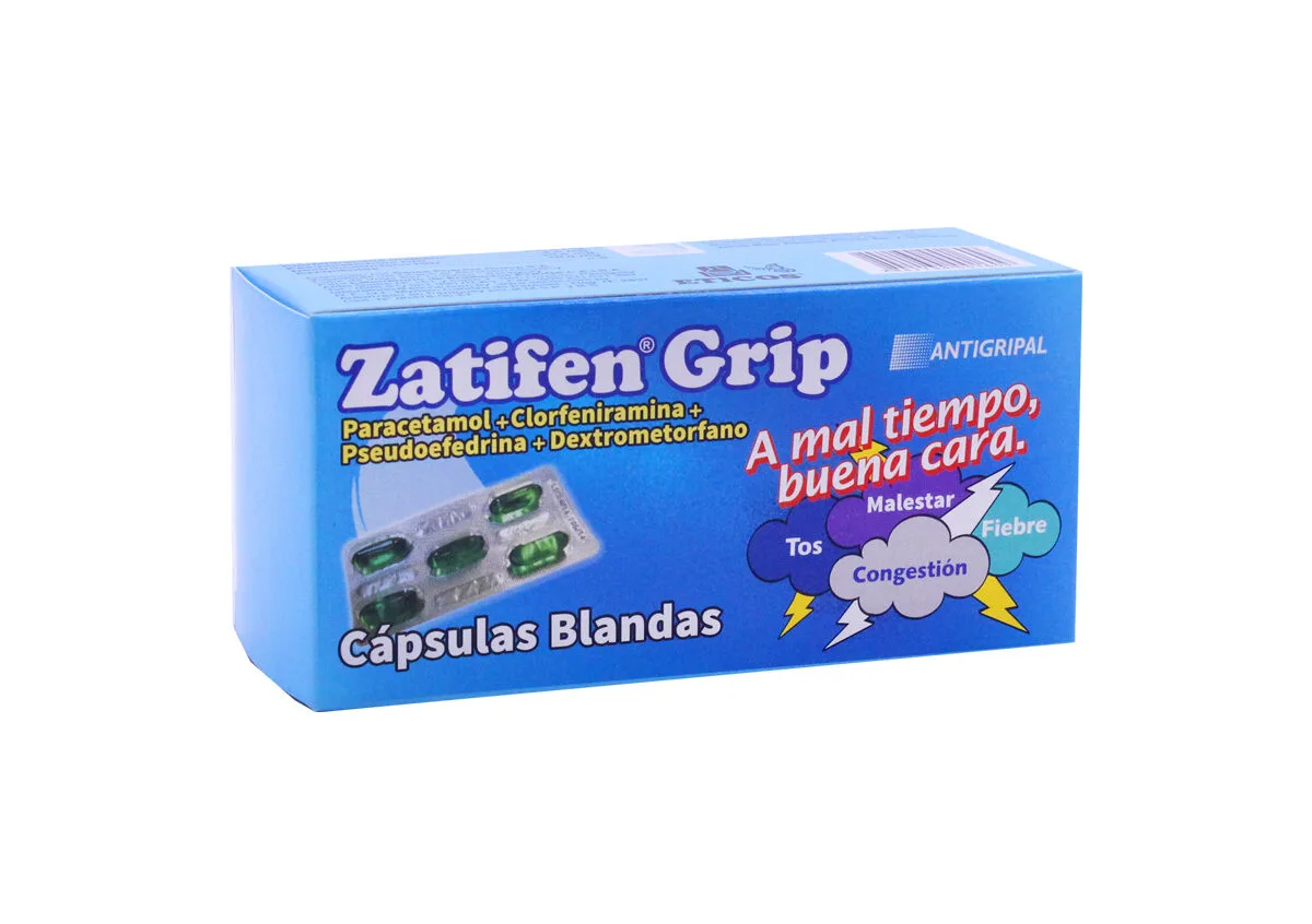 Zatifen Grip – Antigripal