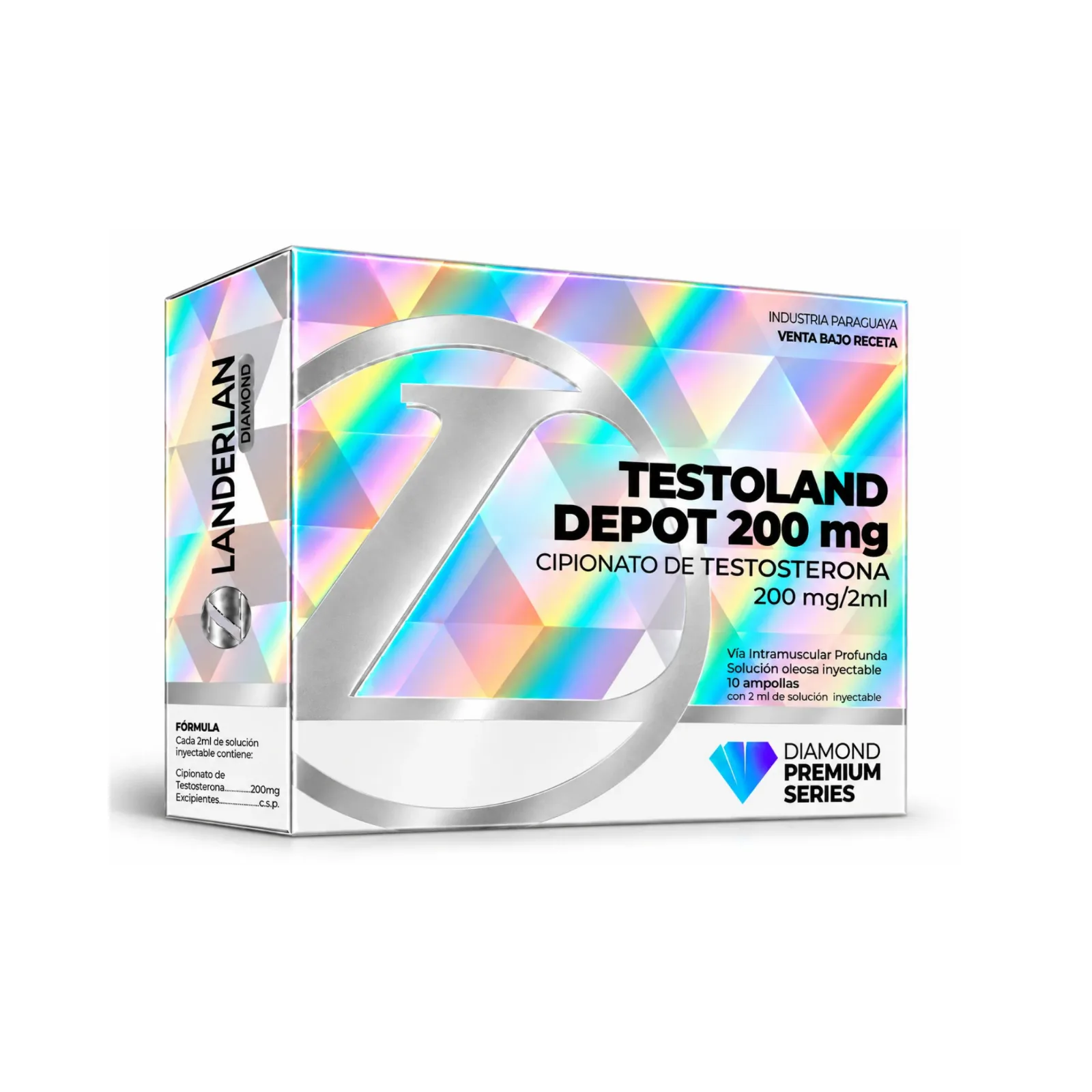 Testoland Depot 200 mg/2 mL – Landerlan Diamond