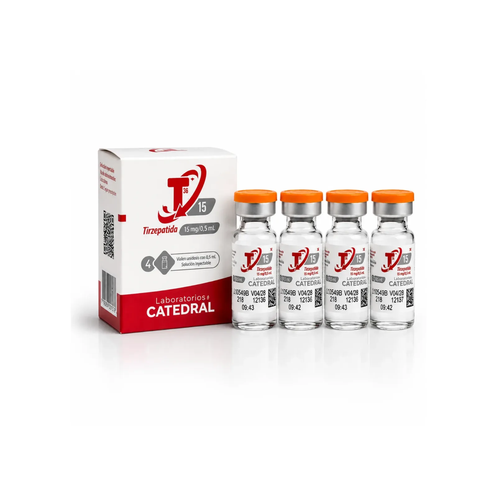 T36 15 mg – 4 Ampollas