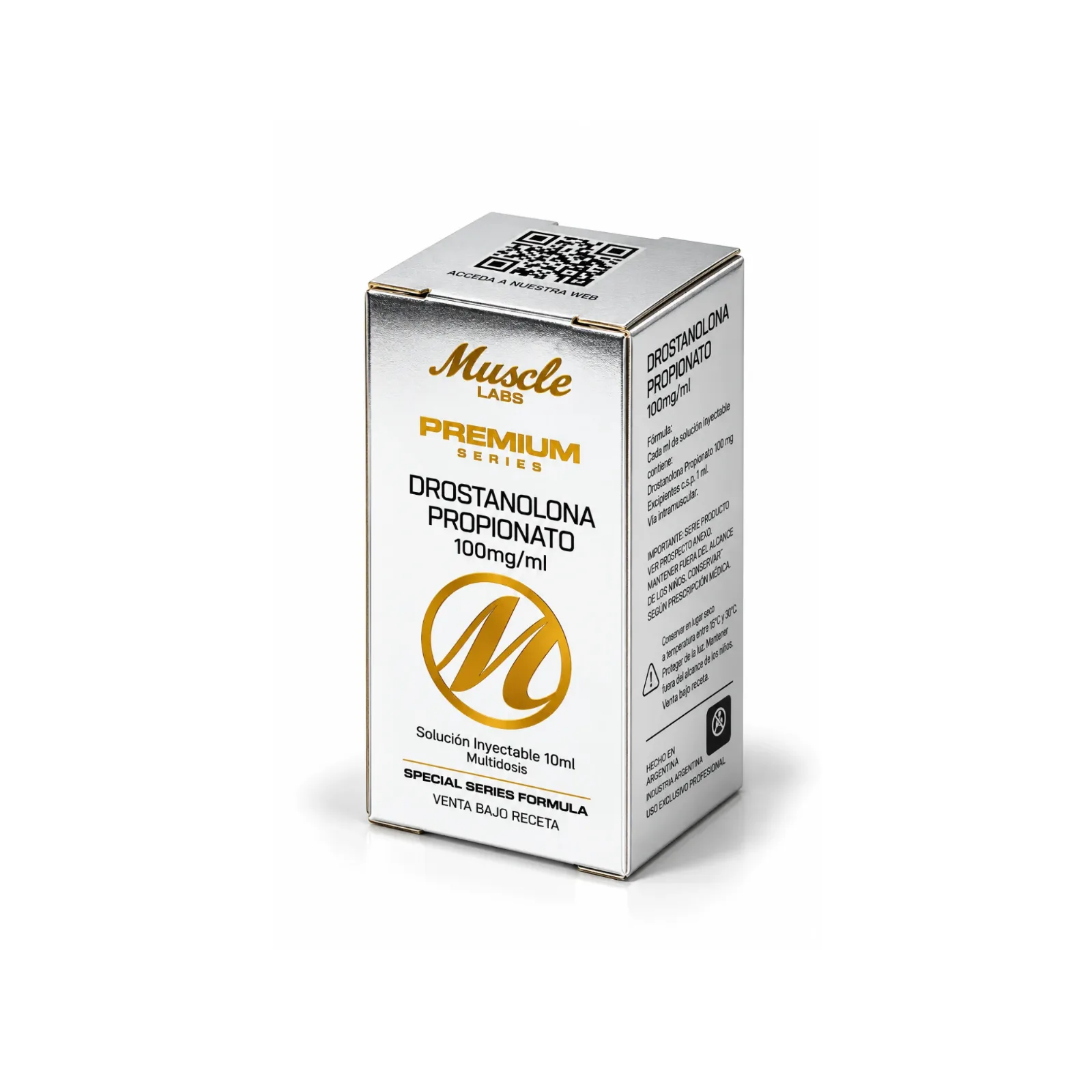DROSTANOLONA PROPIONATO 100 mg/mL – MUSCLE LABS PREMIUM SERIES – 10 mL